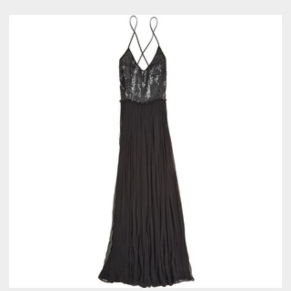 Chan Luu Black Sequin Strappy Back Glitzy Dress - Picture 2 of 3